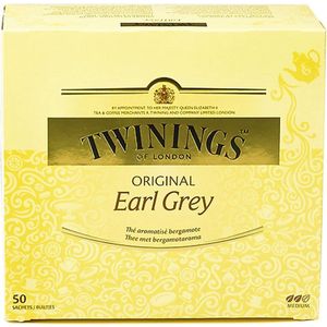 Twinings - Original earl grey - Grootverpakking - 50 zakjes