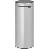 Brabantia Touch Bin Prullenbak - 30 liter - Metallic Grey
