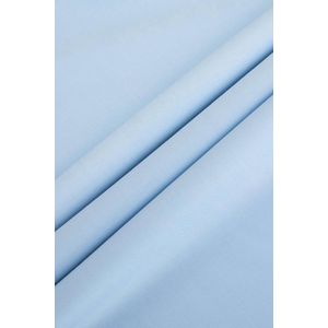 Vercate - Strijkvrij Kreukvrij Overhemd - Lichtblauw - Blauw - Slim Fit - Bamboe Katoen - Lange Mouw - Heren - Maat 44/XL