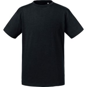 Russell Kinderen/kinderen Puur organisch T-Shirt (Zwart)