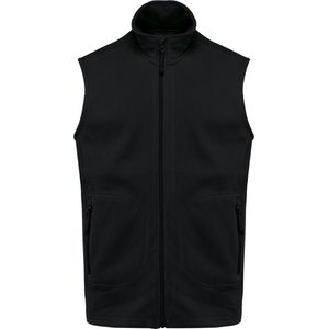 Kariban Ecologische uniseks bodywarmer van microfleece K9120 - Black - S