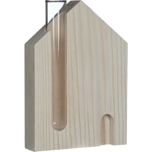 Huis standaard met reageerbuis 14cm hoog (6 st.)