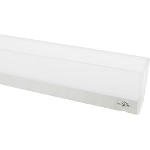 Müller-Licht LED spiegelverlichting met switch tone sensor 60cm Lotis 9,5W aluminium IP44 -