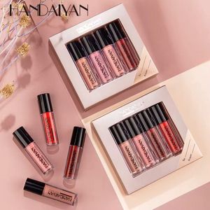 Lippenstift - Lipgloss set van 4 - Handaiyan® set - Vloeibare lipgloss - Geschenkset