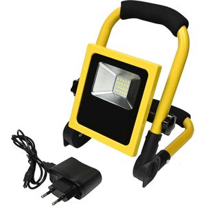 Hofftech Inklapbare en oplaadbare led-straler - 10W - 20 SMD leds - Weerbestendig - 6400k wit licht