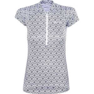 Craft Velo Graphic Jersey - Maat XL - Fietsshirt korte mouwen wit/zwart