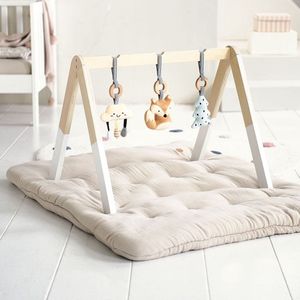 Petite Amélie ® Babygym Hout Inc. 3 Speeltjes - Stevige & Veilige Constructie