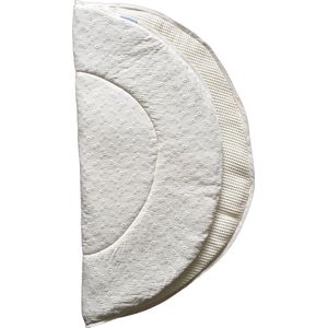 Rond Boxkleed/ speelkleed Ecru Broderie 95 cm