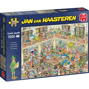 Jan van Haasteren Puzzel De Bibliotheek (1000 stukjes)