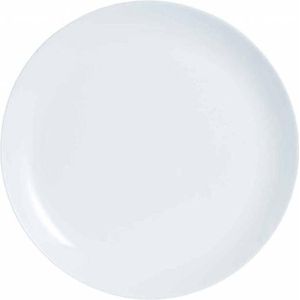 Luminarc Diwali Servies Witte Dinerborden D25cm - Opaal (set van 12) En Yourkitchen E-kookboek - Heerlijke Smulrecepten