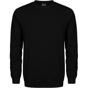 Unisex Sweater 'Promodoro' met ronde hals Black - 4XL