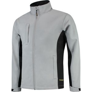 Tricorp Soft Shell Jack Bi-Color - Workwear - 402002 - Grijs-Zwart - maat XL