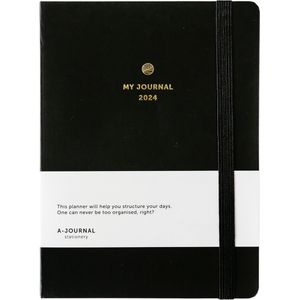 My Journal Agenda 2024 - Zwart