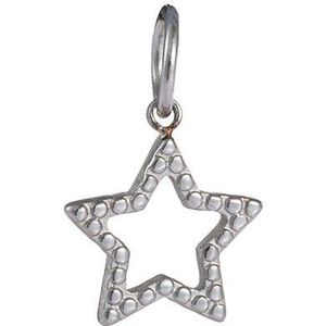 Go Dutch Label Hanger open star Zilver