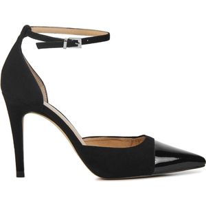 Peter Kaiser Pumps / Stiletto Dames / Damesschoenen - Suède - hoogte 9 cm - Elicia - Zwart - Maat 36