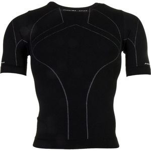 Nalini - Unisex - Ondershirt Fietsen - Korte Mouwen - Onderkleding Wielrennen - Zwart - SATURNO - L/XL