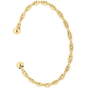Bijoutheek Armband Bengel Gedraaid Goud