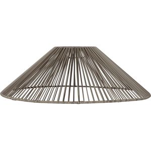 Star Trading lampenkap Vide, rotan, beige, E27, buiten, ? 58 cm