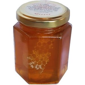 Melissokomiki Dodecanesse pure Honey with HoneyComb 250gr | Honingraat
