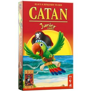 999 Games Catan Junior - Compact Bordspel voor Kinderen vanaf 6 jaar - Piratenavontuur met Forten en Schepen