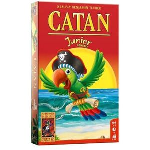 999 Games Catan Junior - Compact Bordspel voor Kinderen vanaf 6 jaar - Piratenavontuur met Forten en Schepen