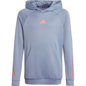 Adidas Sportswear Ti Sweatshirt Met Volledige Rits Paars 13-14 Years Meisje