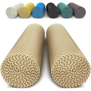 Antislipmat tapijt - 2 x antislip onderlegger - 190 x 30 cm antislipmat tapijt - antislip onderlaag - caramel