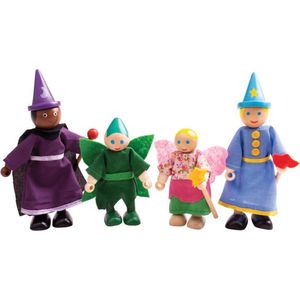 Poppenhuispoppetjes - Sprookjesfiguren