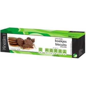 Kineslim Koekjes Chocolade - Maaltijdvervanger – Afvallen – Proteïnerijk tussendoortje – 3x4 koekjes