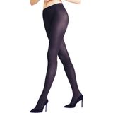 FALKE Matt Deluxe mat transparant 30 Denier panty maillot dames blauw - Maat XL