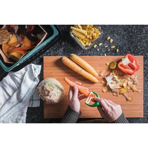 BioMat compostable paper bag 40 x 7 liter - 10 sets of 40