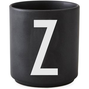 Design Letters mok zwart met letter Z