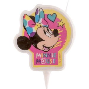 DEKORA - Minnie Mouse pastel verjaardagskaars