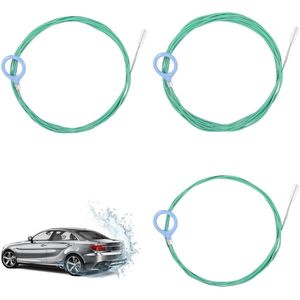 Schuifdak Reinigingsborstel 3 stuks voor Auto Dak - Flexibele Reinigingsborstel - Auto Ruitenwisser - Brandstoftank Koelkast .
