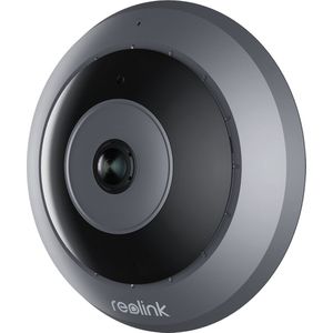 Reolink 6MP PoE Indoor Fisheye Camera, 360° Panoramisch Beeld, 2K+ HD, Persoonsdetectie, Nachtzicht, Zwart