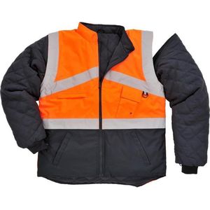 Portwest S769 - Hi-Vis Twee kleuren jack - Omkeerbaar Maat XXL