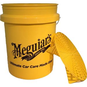 Meguiars BUCKET SET Grit Guard + Emmer | 19 Liter