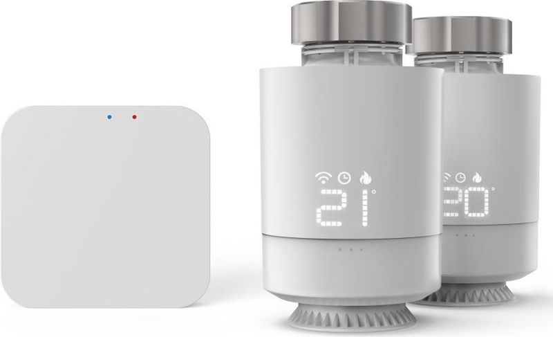 Hama Slimme wifi-verwarmingsregeling, 2x slimme radiatorthermostaat + basis