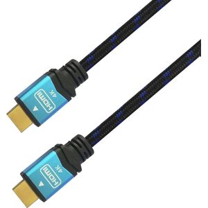 A120-0357 - 2 m - HDMI Type A (Standard) - HDMI Type A (Standard) - 3D - 18 Gbit/s - Black - Blue