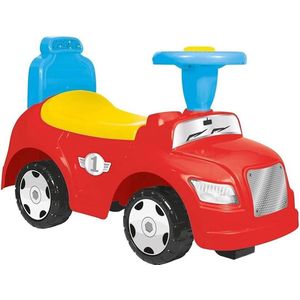Dolu - 2in1 Loopauto - Rood - Kunststof - Met Toeter