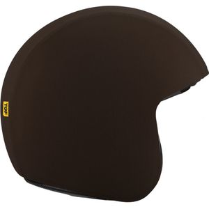 TOF SKIN - Chocolate - losse Skin - LET OP: Past alleen op een TOF BASE HELM (Scooter helm - Brommer helm - Motor helm - Jethelm - Fashionhelm - Retro helm)
