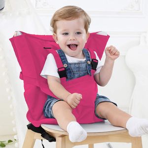 Baby zitverhoger stoel mobiele baby reis baby hoge stoel veiligheidsgordel / eetkamerstoel / zuigelingenzak opvouwbaar en draagbaar