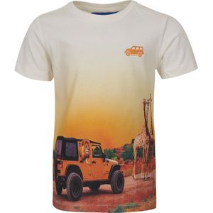 SOMEONE DIDIER-SB-02-A Jongens T-shirt - ECRU - Maat 98