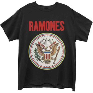 Ramones - Full Colour Seal Heren T-shirt - XL - Zwart