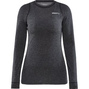 Craft - Core Wool Merino LS Tee - Thermoshirt - Dames - Zwart - XL