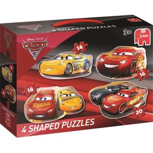 Cars3 4in1 Shaped Puzzle