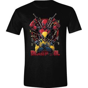Deadpool And Wolverine Pose - T-Shirt L