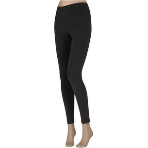 Legging Dames Katoen - Antraciet - XXL - Legging dames - Legging dames volwassenen - Legging katoen - Gekleurde legging