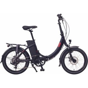 FOO F1 elektrische vouwfiets 20 inch 25km/h zwart