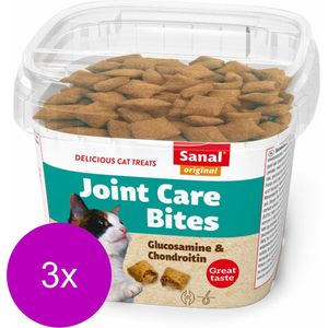 Sanal Joint Care - Kat - Snack - Chondroïtine & Glucosamine - 3 x 75 gr